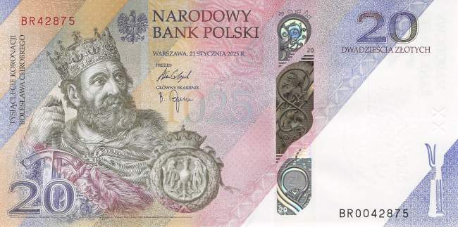 20 zloty 2025 p199 Polen Boleslawa